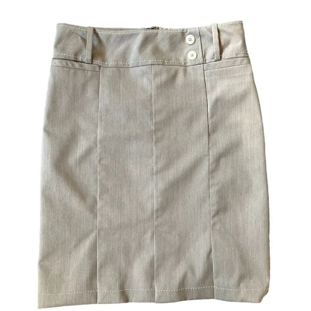 To The Max Pleated Mini Skirt Tan Women’s Size 4